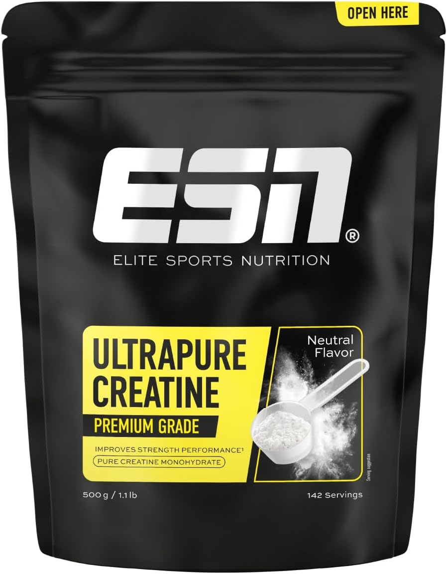 ESN Ultrapure Creatine Monohydrate – njemačka čistoća i dugotrajna učinkovitost