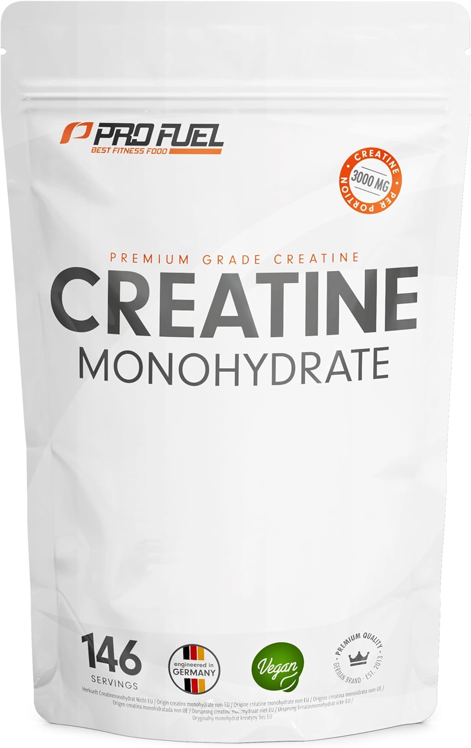 ProFuel Creatine Monohydrate Powder – mikronizirani kreatin visoke čistoće