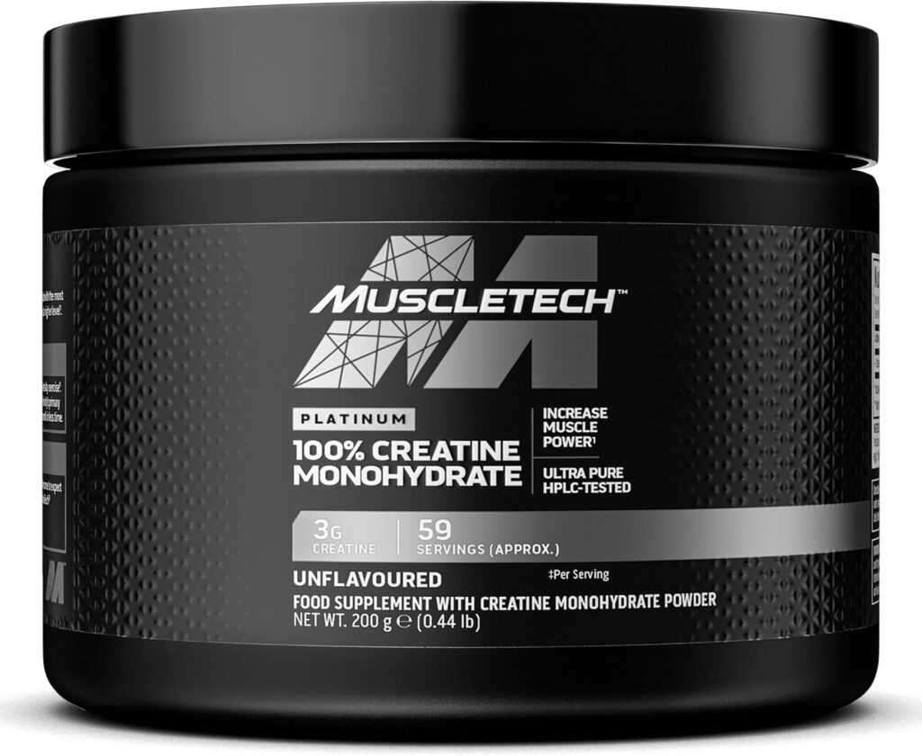 MuscleTech Creatine Monohydrate Platinum – čisti kreatin za snagu i performanse