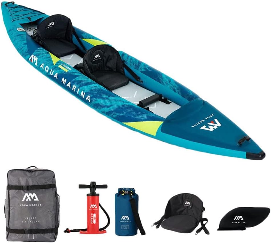 Aqua Marina Steam Professional Kayak Package – Stabilan i izdržljiv kajak za more s drop-stitch konstrukcijom