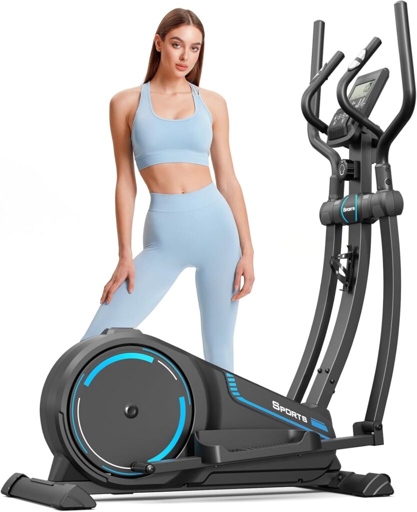 Dripex Elliptical Cross Trainer for Home – Napredni magnetski eliptični trenažer s 16 razina otpora