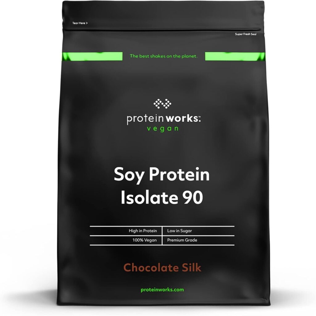 THE PROTEIN WORKS Soy Protein 90 Isolate – čisti biljni protein za učinkovito mršavljenje