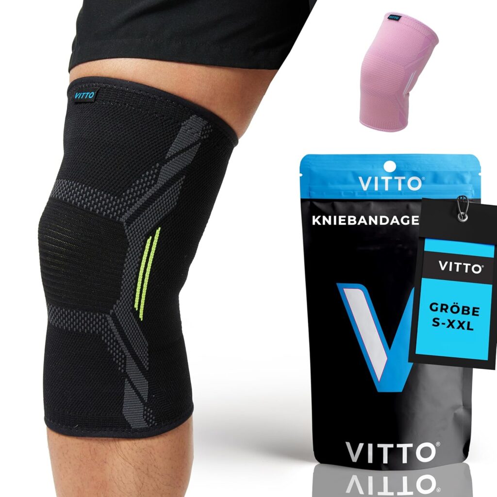 Vitto Knee Brace – lagani kompresijski steznik za bol, stabilnost i svakodnevni sport