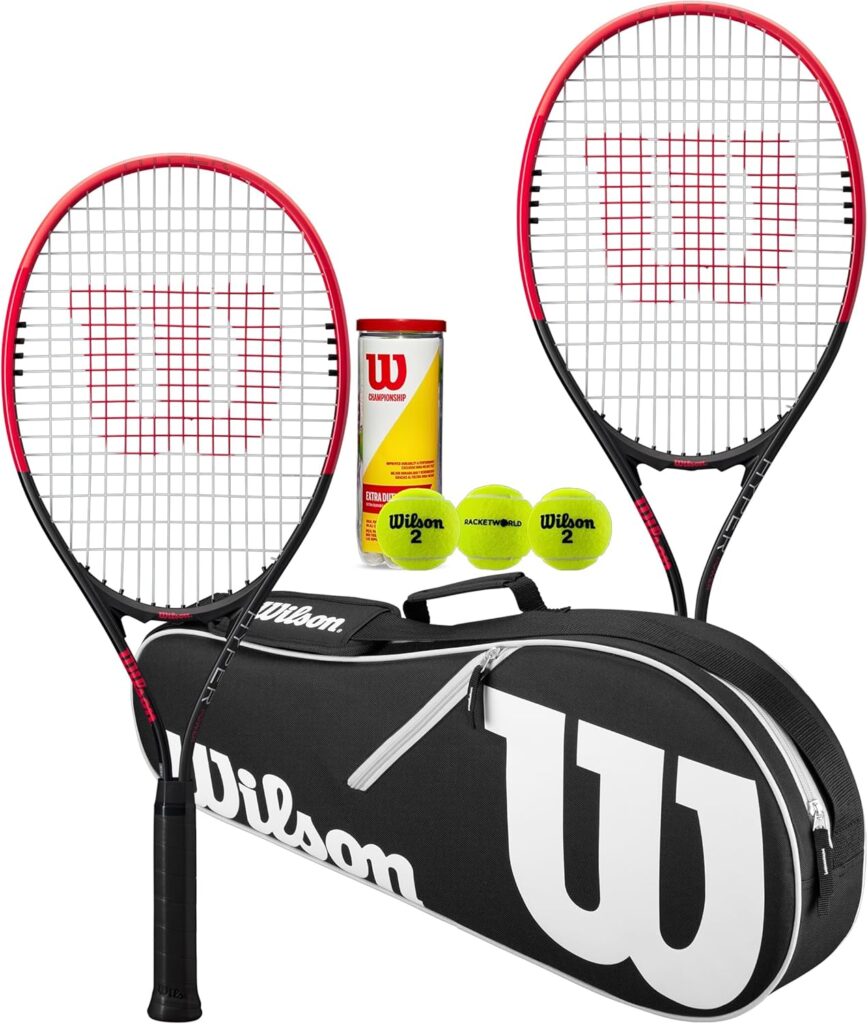 Wilson Federer Tennis Racket Twin Set – idealan komplet za rekreativce