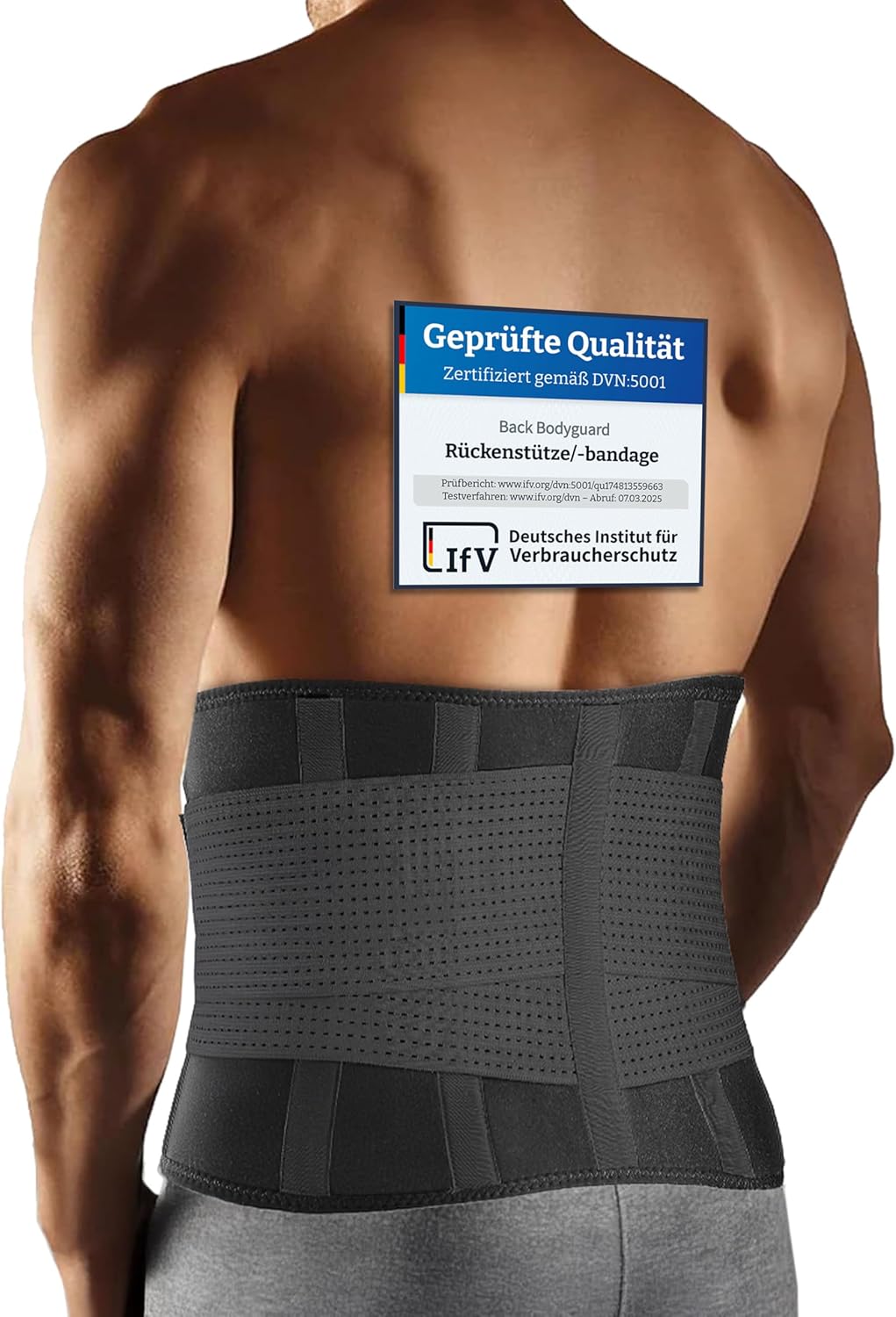 BACK BODYGUARD Pojas za Leđa – Diskretna i Inovativna Lumbalna Potpora za Svakodnevnu Upotrebu