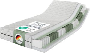 MSS e.K. Medic džepićasti madrac H4 – snažna potpora i stabilnost za tvrdi, ortopedski san