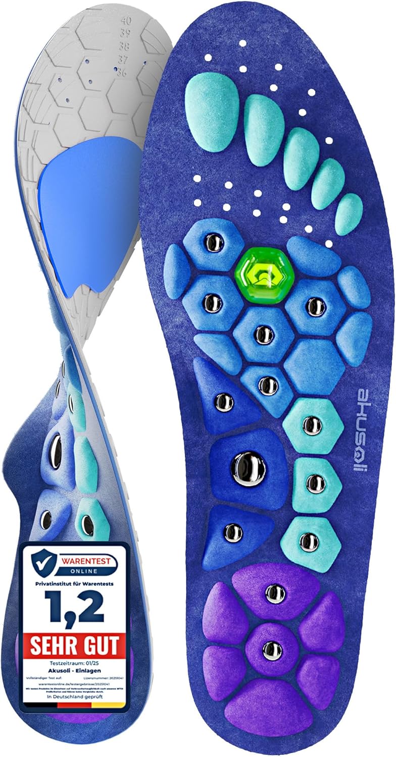 Akusoli Original ulošci – magnetska akupresura i potpora svodu stopala