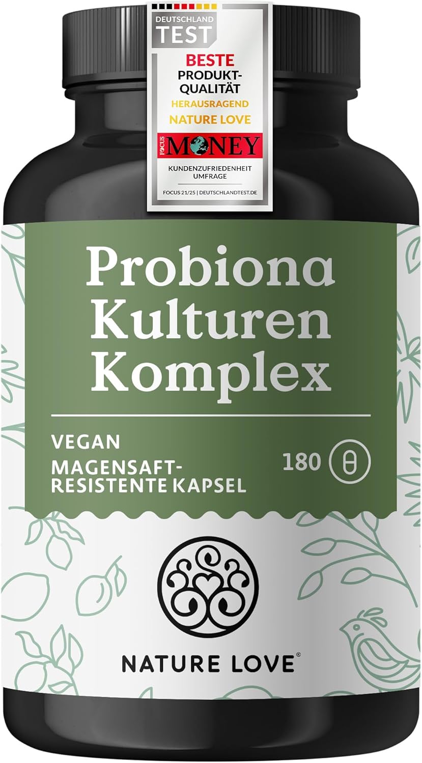 NATURE LOVE® Probiona cultures complex – Visokodozirani probiotik s 20 sojeva u gastro-otpornim kapsulama