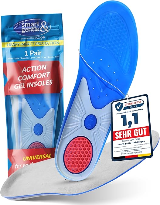 Smart & Gentle Action Comfort gel ulošci – maksimalna amortizacija za posao i sport