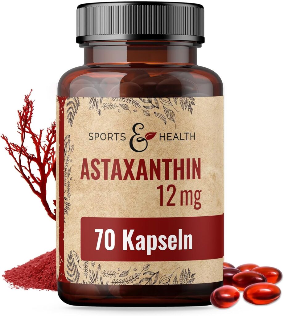 Astaxanthin 12 mg Depot Softgel Capsules – stabilna antioksidativna zaštita uz dodatak vitamina E
