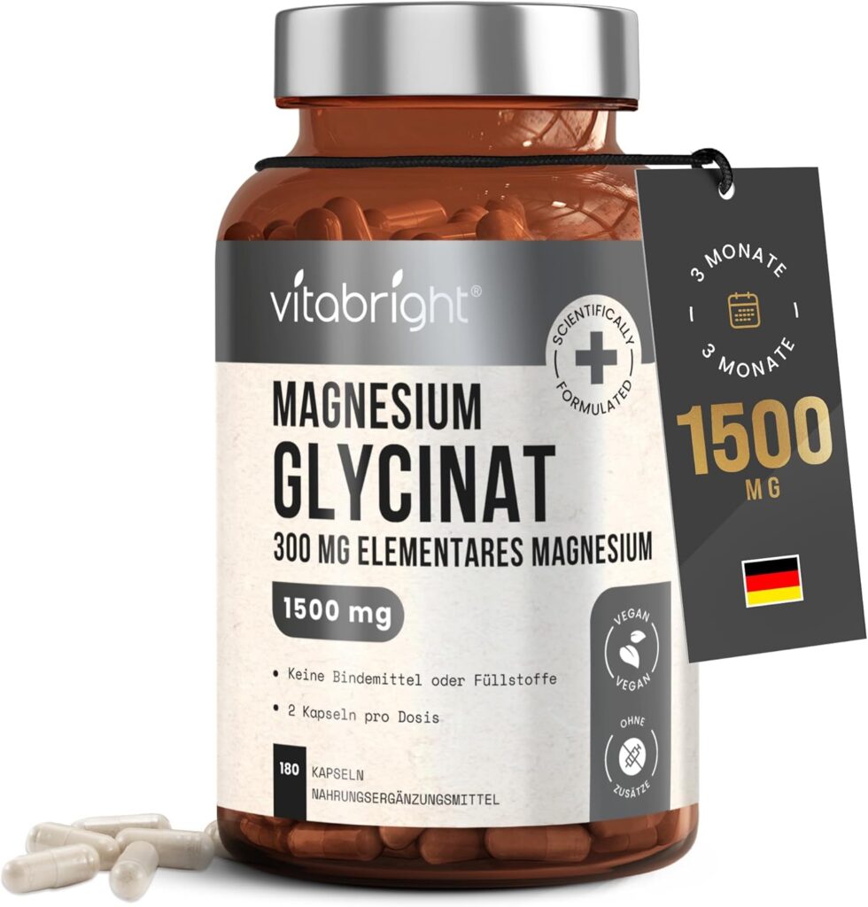 Magnesium Glycinate VitaBright – visokodozirani magnezij za svakodnevnu snagu i oporavak