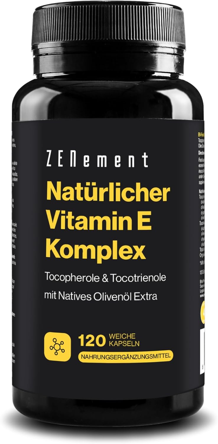 Natural Vitamin E Complex Zenement – puni spektar tokoferola i tokotrienola