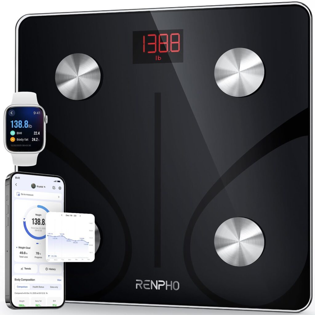 RENPHO Body Fat Scale – Precizna Bluetooth pametna vaga za analizu tijela