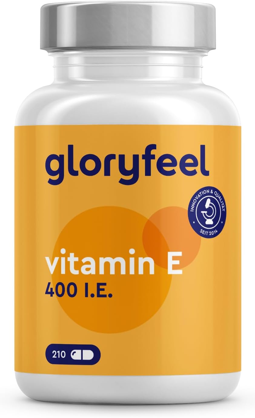 Vitamin E Gloryfeel 400 IU – 210 kapsula za 7 mjeseci potpore